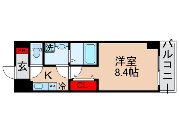 ホーリーホックの物件間取画像